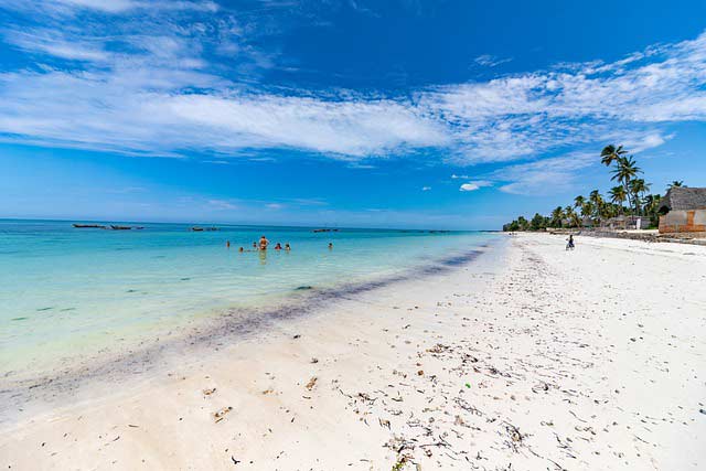 Insel Sansibar - Weißer Strand