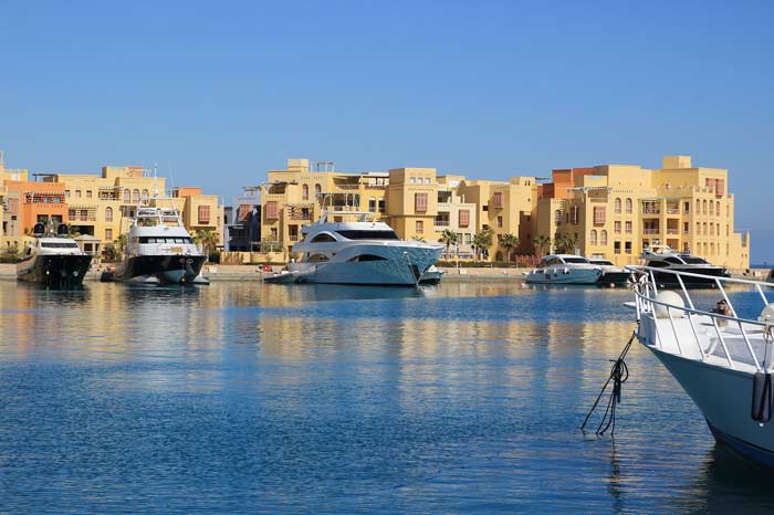 El Gouna am Roten Meer