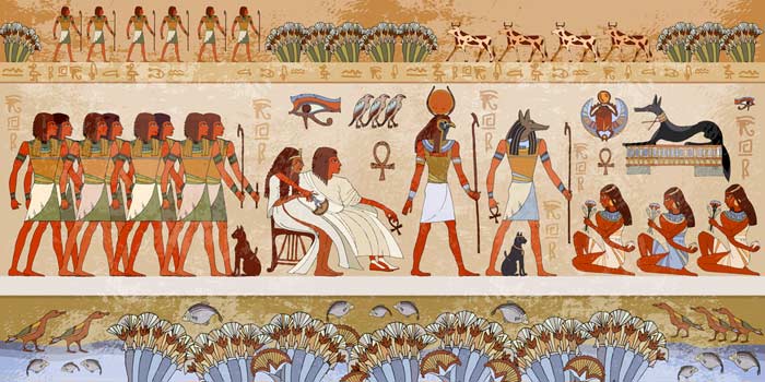 Gottheiten und Pharaonen im alten Ägypten