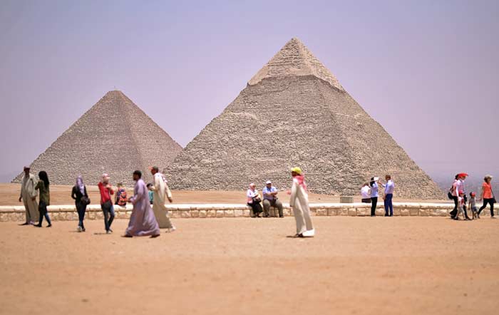 Ägyptische Pyramiden Kairo - Gizeh