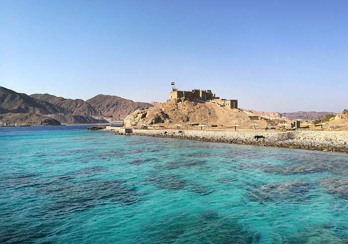 Das rote Meer in Ägypten