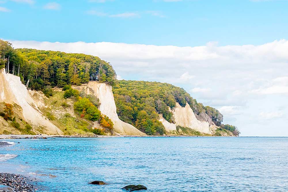 Insel Rügen mit Kreidefelsen